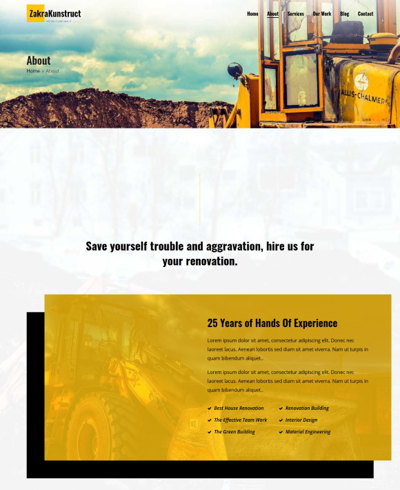 About – Zakra Construction