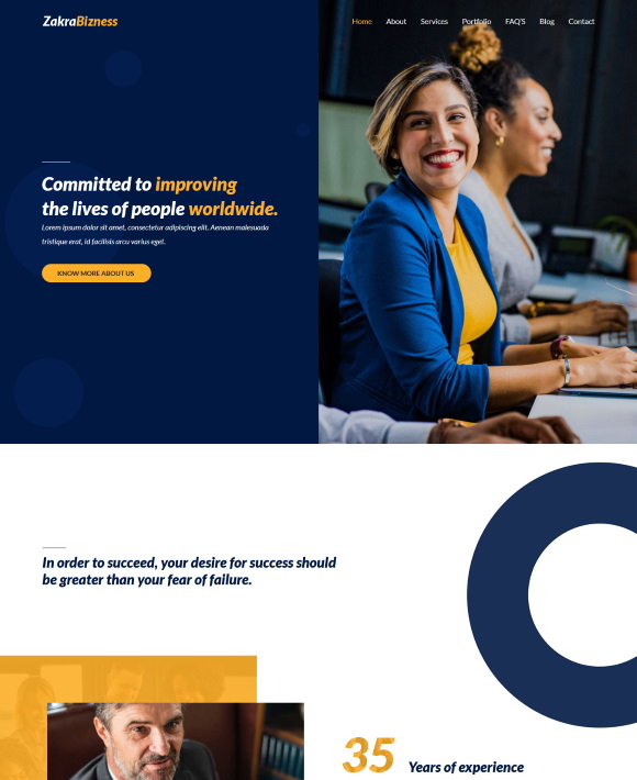 Bizness Premium Template