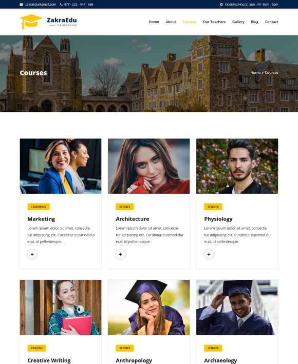 Courses – Zakra Education