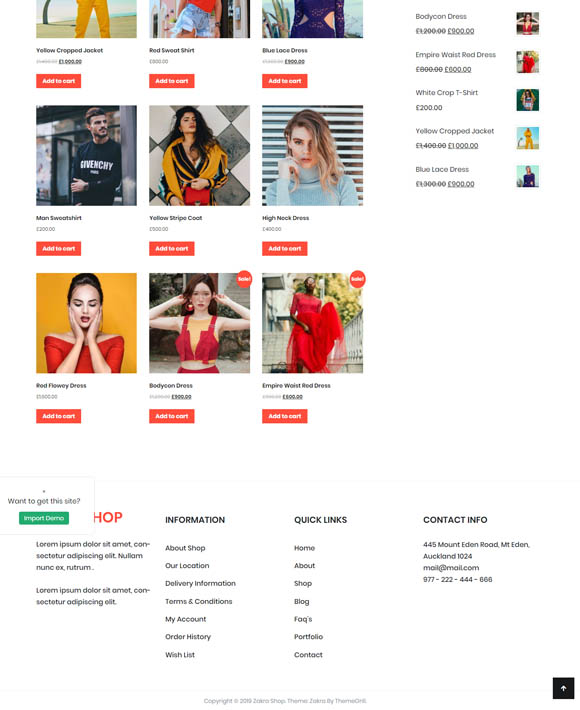 Ladies Shop Zakra 3