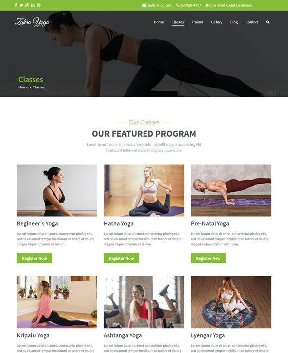 Yoga Trainer Zakra 2