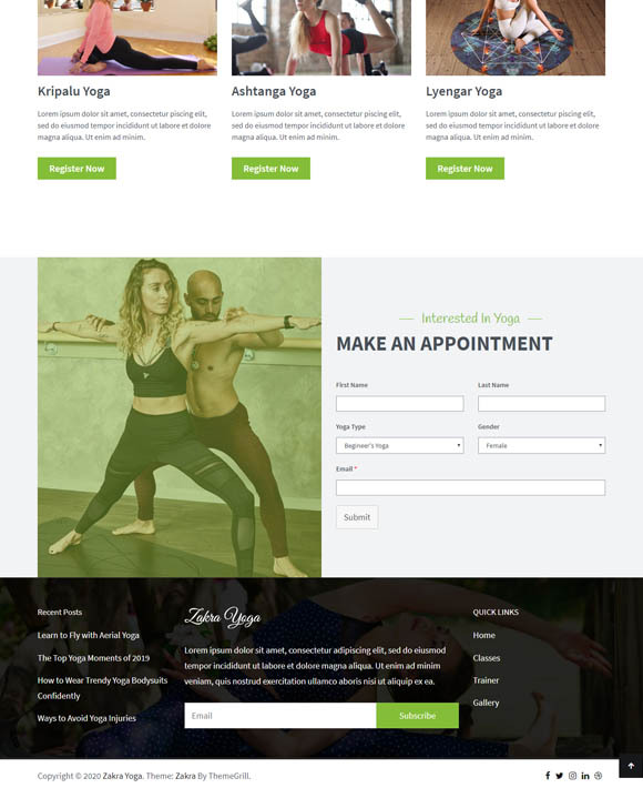 Yoga Trainer Zakra 3
