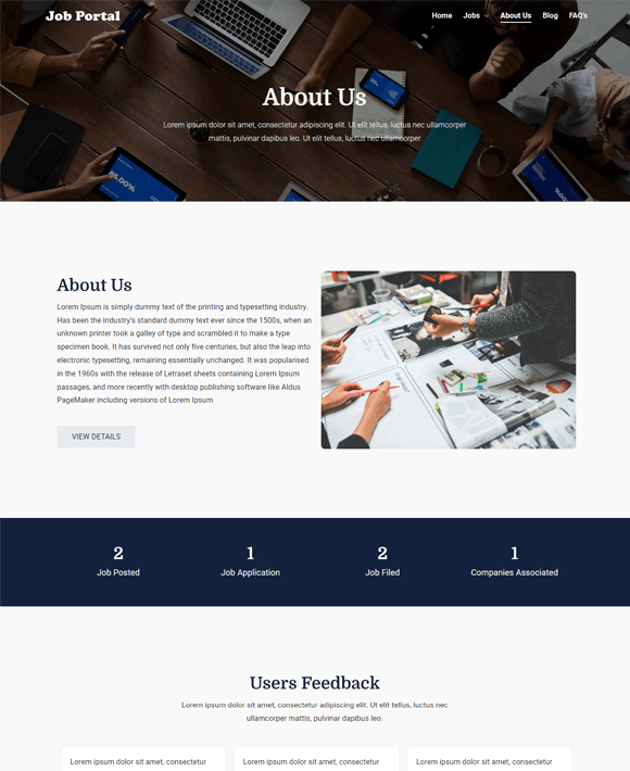 About Us - Zakra Job Portal