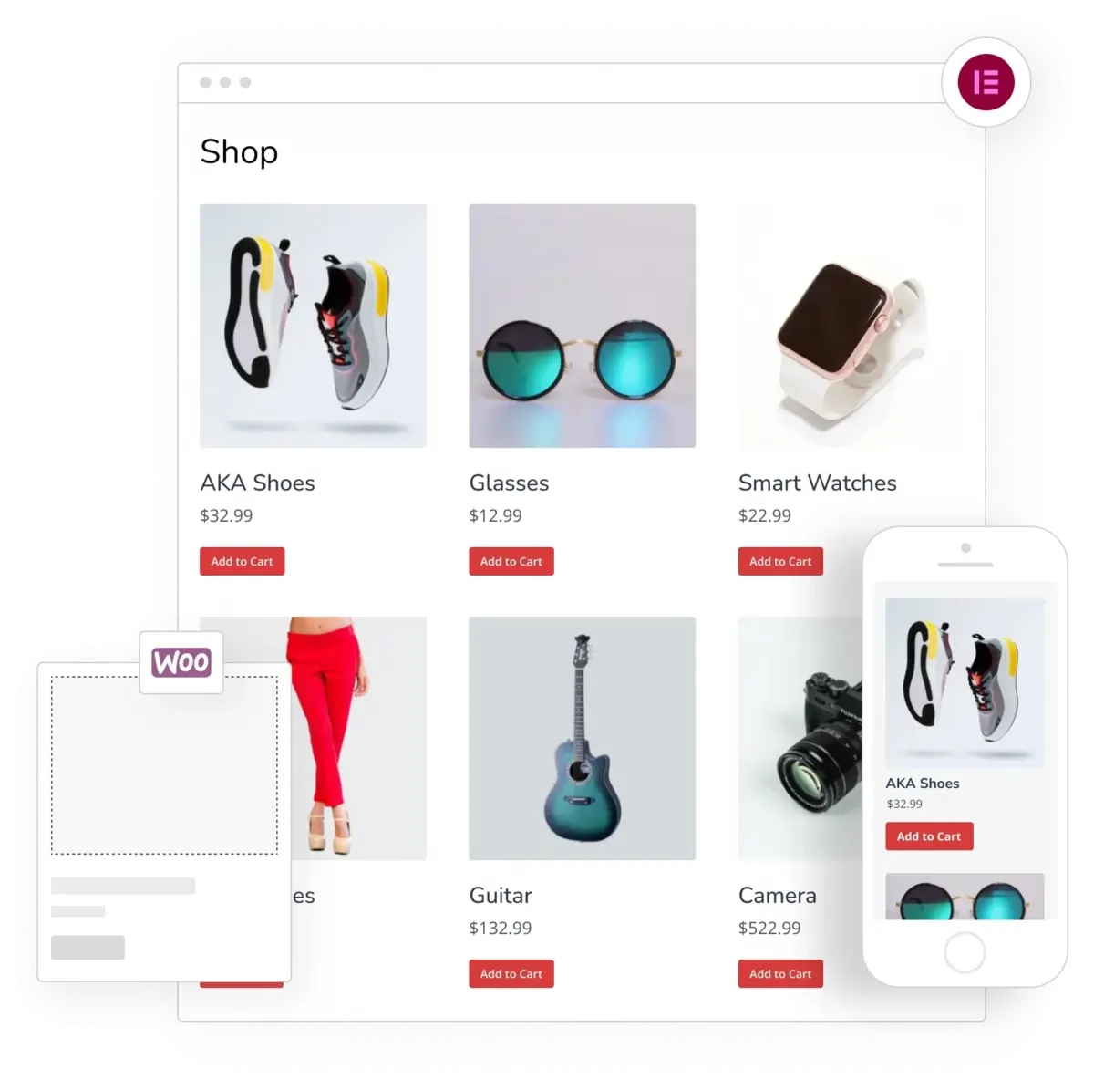 Smooth WooCommerce Integration - Free WooCommerce Theme Zakra